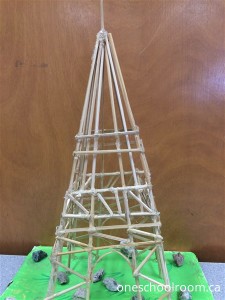 Eiffle Tower model